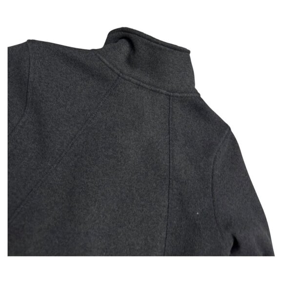 THE NORTH FACE FLEECE Grey Outdoor Designer Spring Fall Jacket Womens Medium - Picture 4 of 5